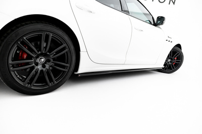 Set of Splitters Maserati Ghibli Modena Mk3 Facelift