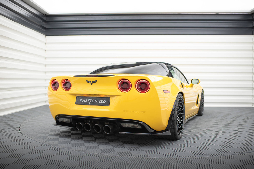 Rear Side Splitters Chevrolet Corvette Widebody C6