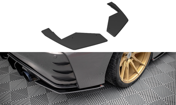 Street Pro Rear Side Splitters Nissan 370Z Nismo Facelift