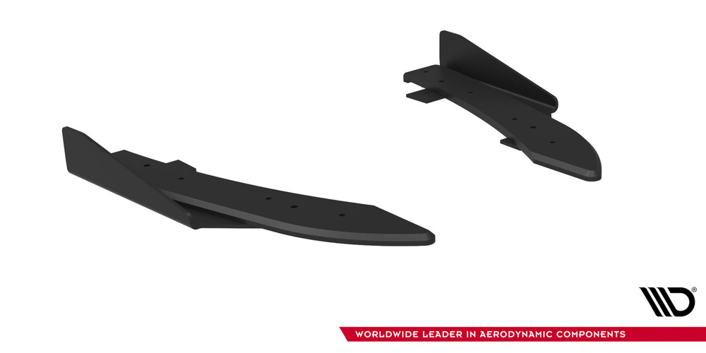 Street Pro Rear Side Splitters + Flaps Audi RS5 Coupe / Sportback F5