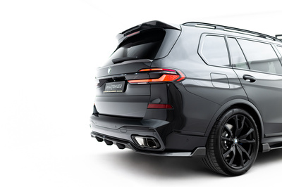 Prepreg Carbon Fiber Rear Diffuser BMW X7 M-Pack G07 Facelift (version without towbar)