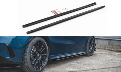 Side Skirts Diffusers V.1  Mercedes A35 AMG / AMG-Line W177 