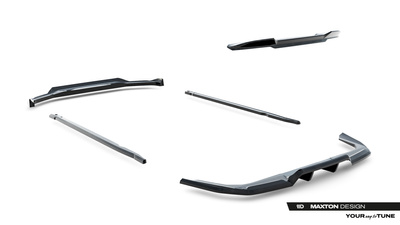 Set of Splitters BMW X1 M-Pack U11