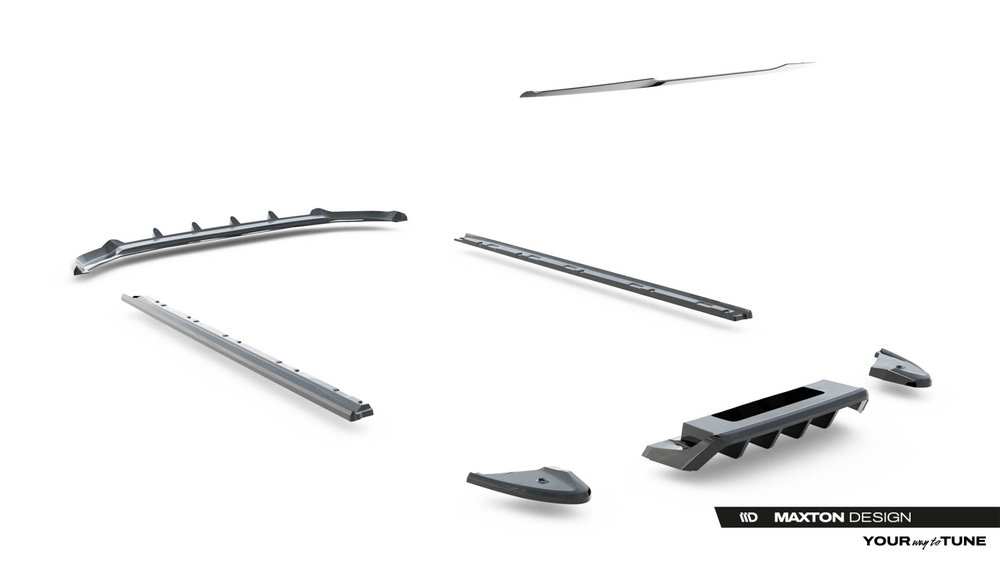 Set of Splitters Volkswagen T-Roc R Mk1