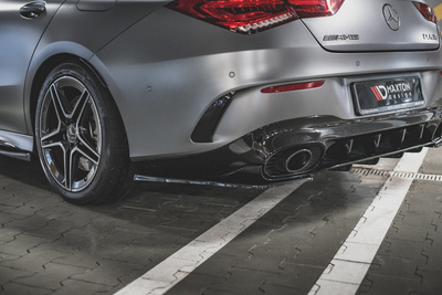 Rear Side Splitters Mercedes-AMG CLA 35 Aero / 45 Aero C118