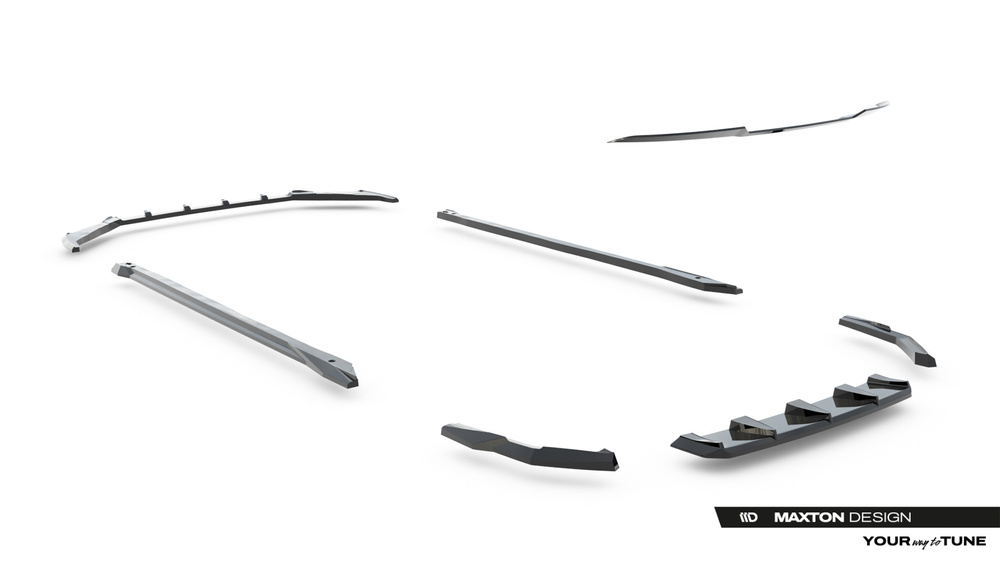 Set of Splitters Lexus IS 500 Mk3 Facelift 2 (XE30)