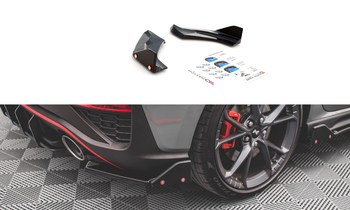 Rear Side Splitters V.1 + Flaps Hyundai I30 N Hatchback Mk3 Facelift