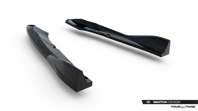 Rear Side Splitters V.6 Cupra Leon ST Mk1 Facelift