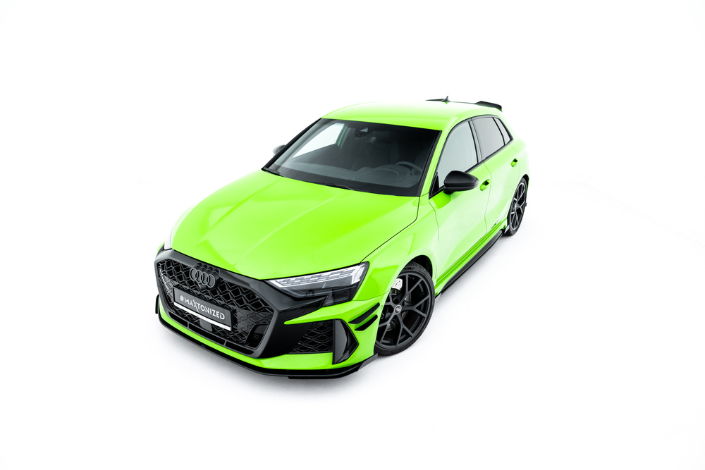 Street Pro Front Splitter + Flaps Audi RS3 Sportback 8Y Facelift