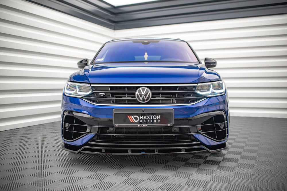 Front Splitter V.1 Volkswagen Tiguan R / R-Line Mk2 Facelift