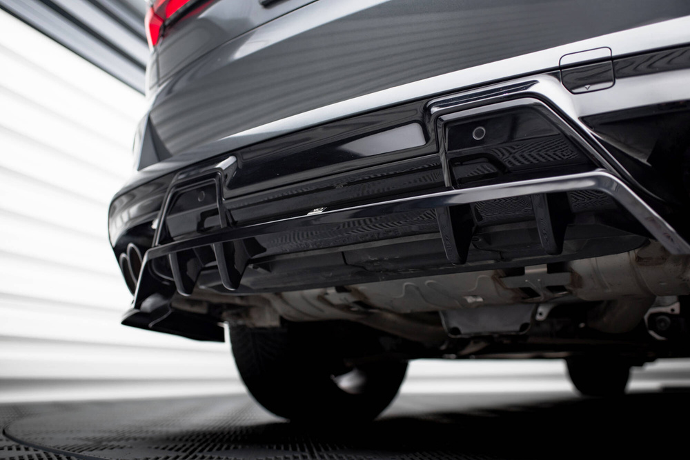 Rear Splitter (with vertical bars) BMW X5 M F95 / F95 Facelift 