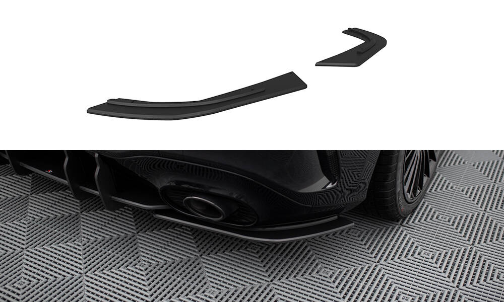 Street Pro Rear Side Splitters Mercedes-AMG A35 Hatchback W177