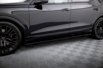 Side skirts Diffusers  V.1 Audi Q8 S-line / SQ8 Mk1 Facelift