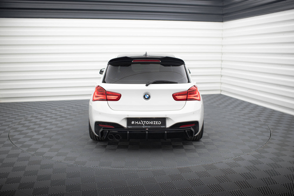 Rear Valance V.3 BMW 1 M-Pack F20 Facelift (Single side dual exhaust version)