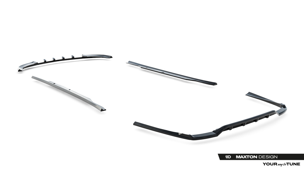 Set of Splitters Mercedes-Benz E Sedan W212 Facelift