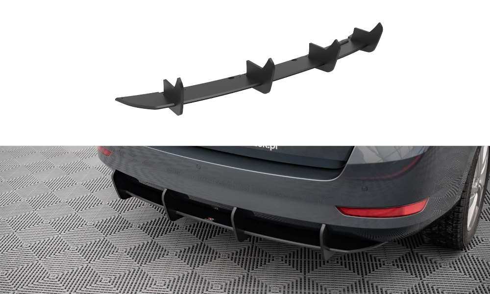 Street Pro Rear Diffuser Skoda Fabia Combi Mk3 Facelift