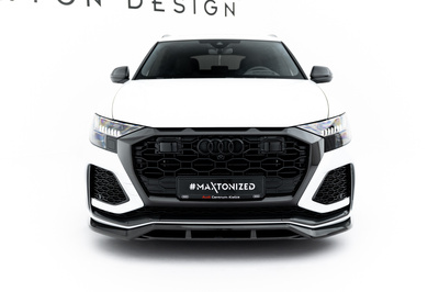 Prepreg Carbon Fiber Front Splitter Audi RSQ8 Mk1