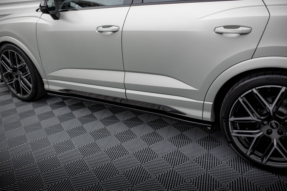 Side Skirts Diffusers V.2 Audi Q3 S-Line / RSQ3 Sportback / SUV F3