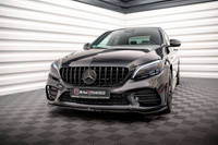Front Splitter V.1 Mercedes-Benz C AMG Line Sedan / Coupe / Estate W205 / C205 / S205 Facelift
