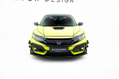 Street Pro Front Splitter V.2 Honda Civic Type-R Mk10 / Mk10 Facelift