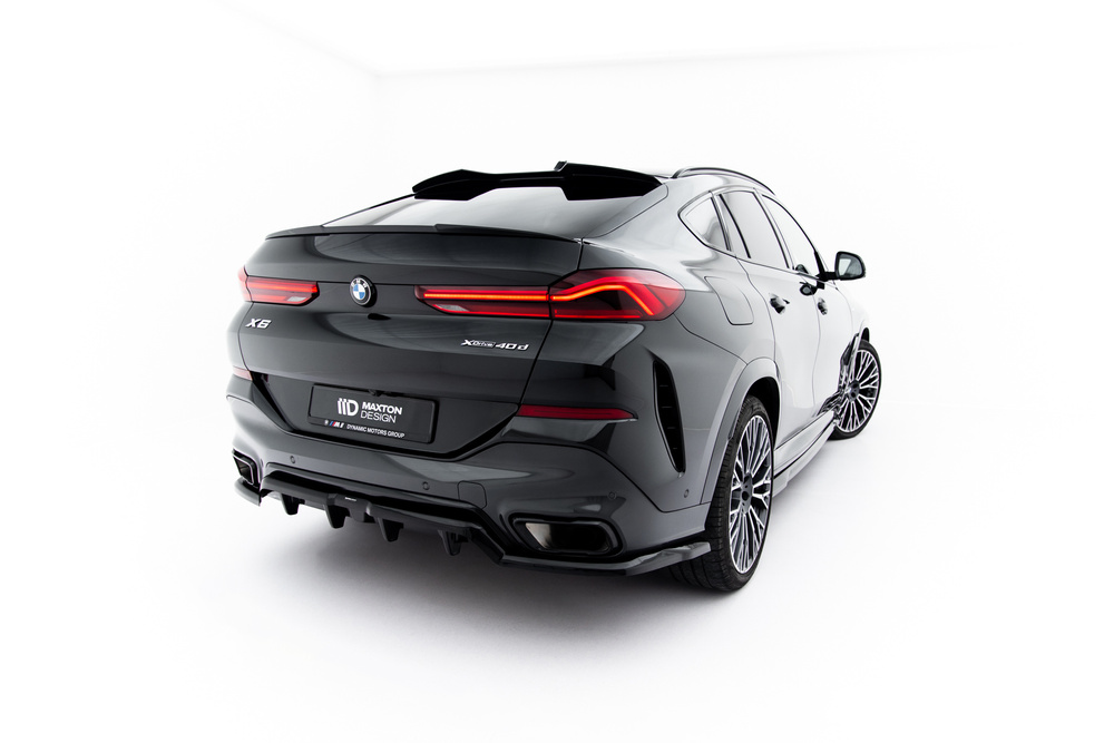 Rear Splitter (with vertical bars) V.1 BMW X6 M-Pack G06 Facelift