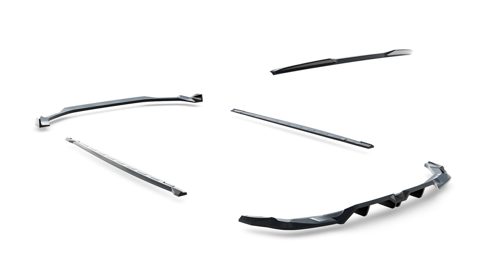 Set of Splitters V.2 Audi RS3 Sportback 8Y Facelift