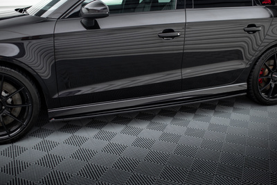 Side Skirts Diffusers Audi RS3 Sedan 8V Facelift