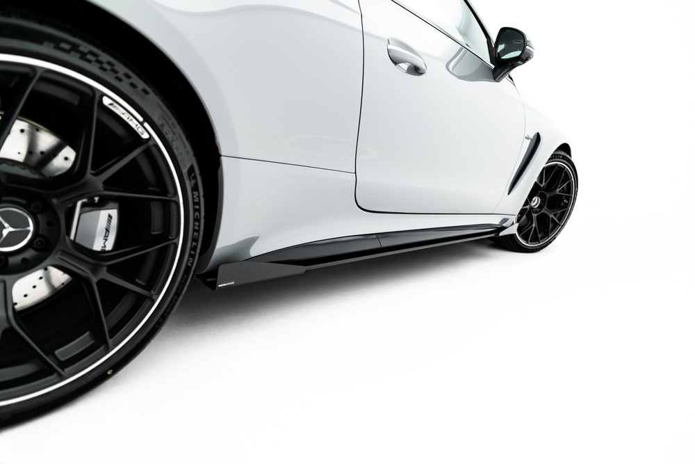 Street Pro Side Skirts Diffusers + Flaps Mercedes-AMG CLE 53 Aero C236