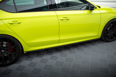 Side Skirts Diffusers V.1 Skoda Octavia RS Liftback / Combi Mk4