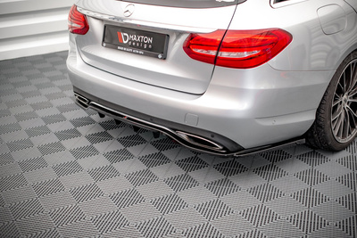 Rear Splitter (with vertical bars) Mercedes-Benz C W205