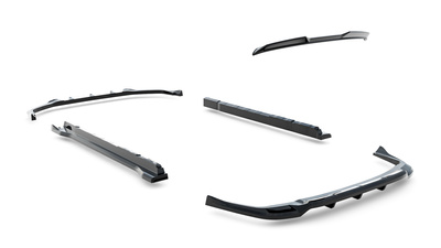 Set of Splitters Lexus NX F-Sport Mk2